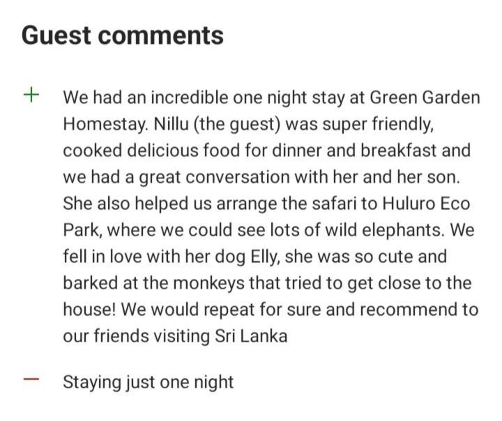 גיריטלה Green Garden Homestay מראה חיצוני תמונה